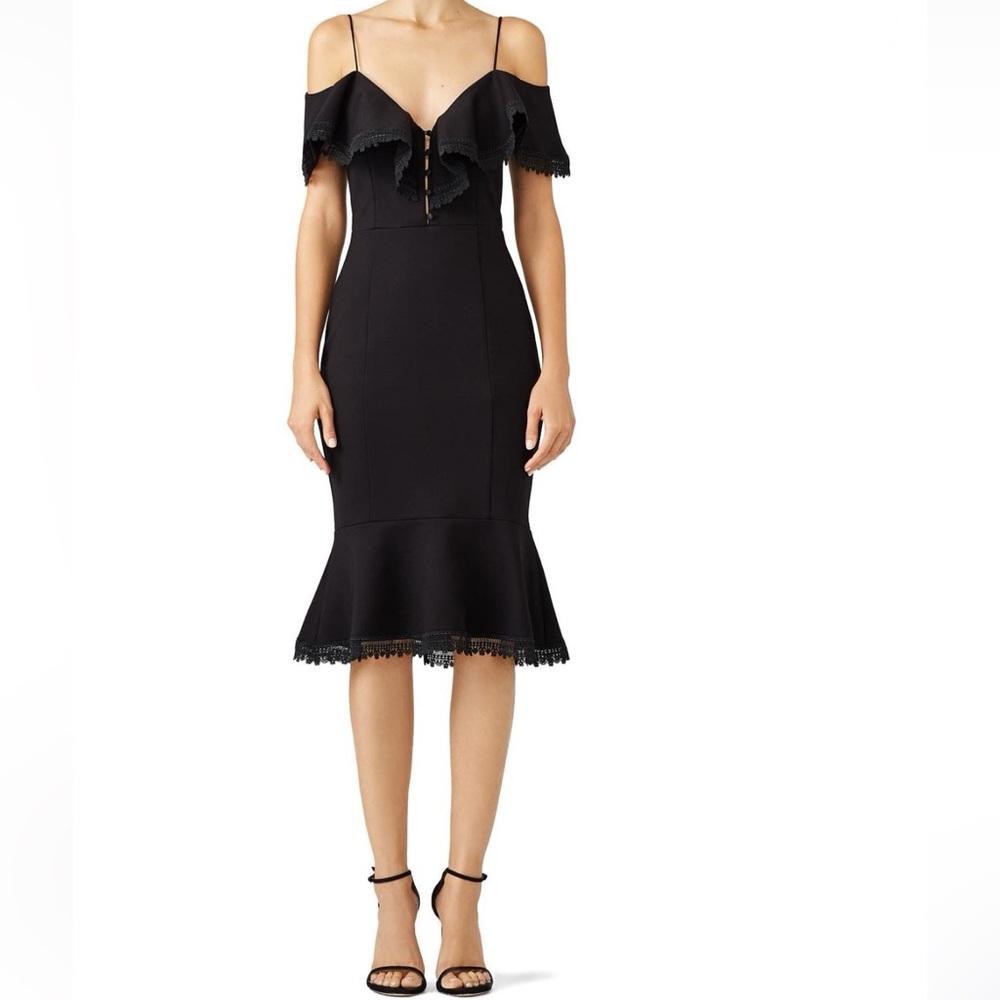 NICHOLAS Bandage Midi Dress